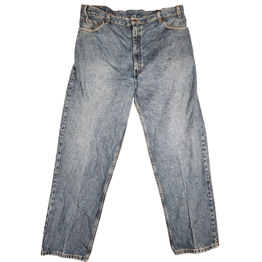 Vtg Levi's 540 Jeans Men's 38x30 (Altered) (Tag‎ 42X30) Blue Relaxed Fit Vintage